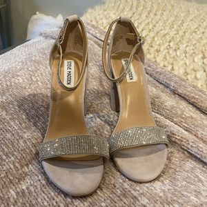 Steve Madden Embellished Heels (never worn)